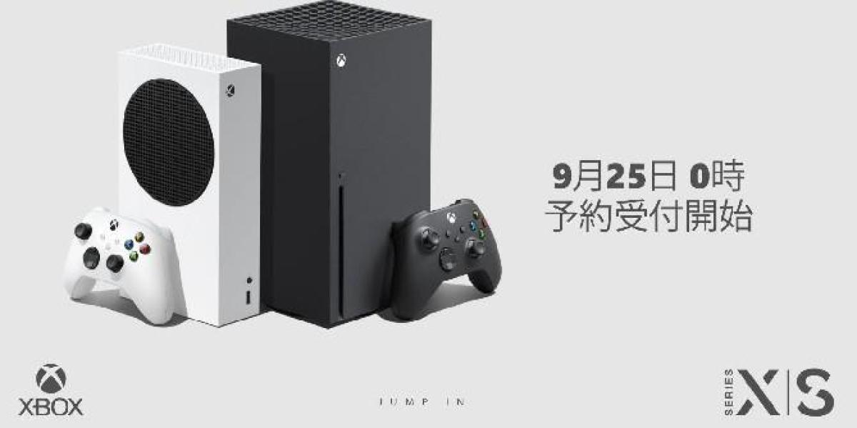 Pré-vendas do Xbox Series X/S esgotam quase instantaneamente no Japão