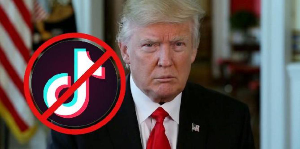 Presidente Trump diz que proibição do TikTok nos EUA pode acontecer em 1º de agosto