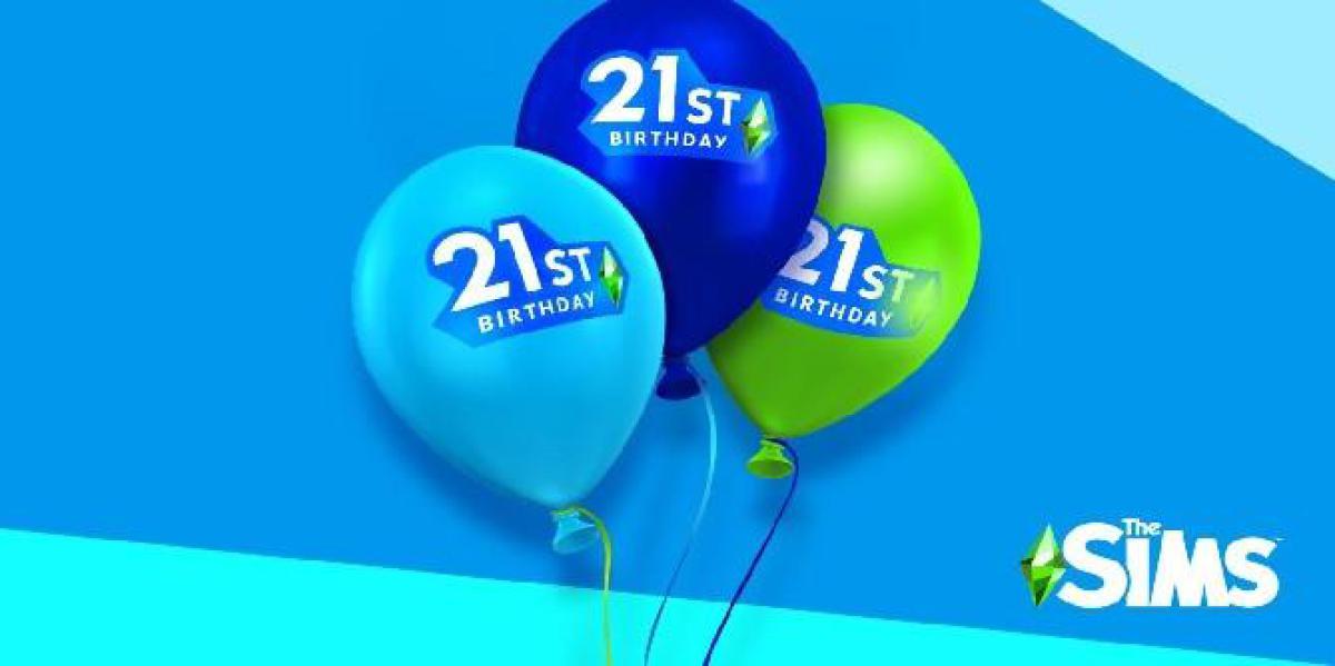 Prevendo a surpresa do 21º aniversário do The Sims