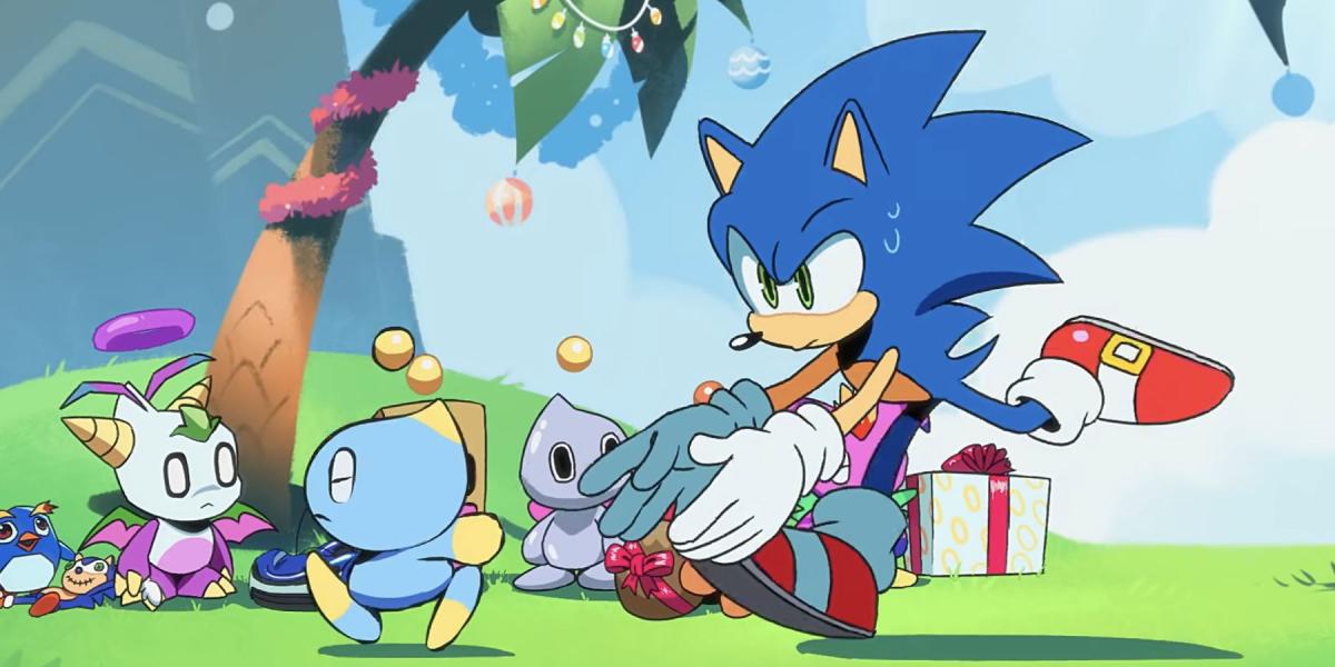 Primeiras 4 figuras procurando interesse em Sonic the Hedgehog Chao Garden Statue Series
