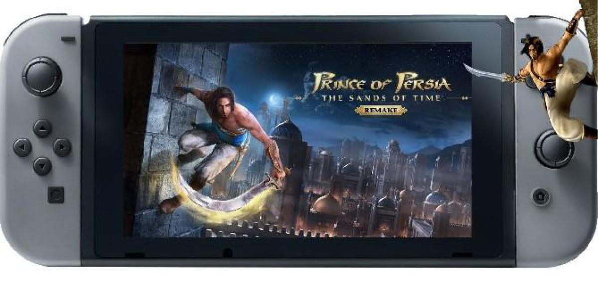 Prince of Persia: Sands of Time Switch versão vazada na Ubisoft Store