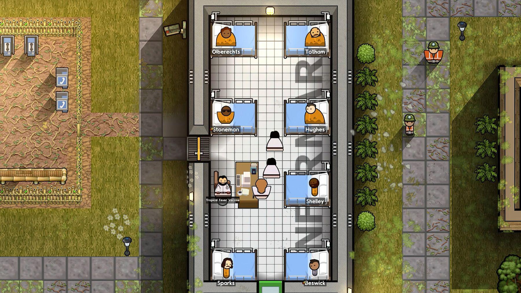 Prison Architect lança DLC Jungle Pack e atualização gratuita Jailhouse
