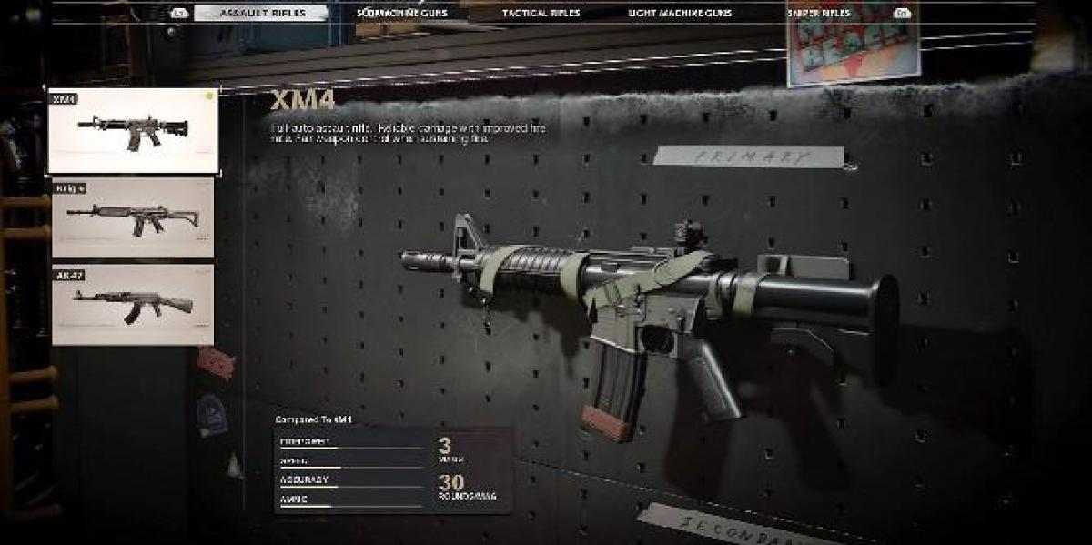 Pro Call of Duty Player revela a poderosa classe Black Ops Cold War XM4