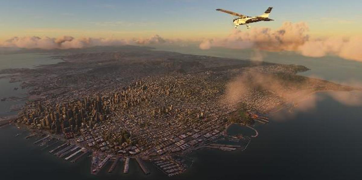 Projeto de fãs do Microsoft Flight Simulator adiciona tours de áudio de referência
