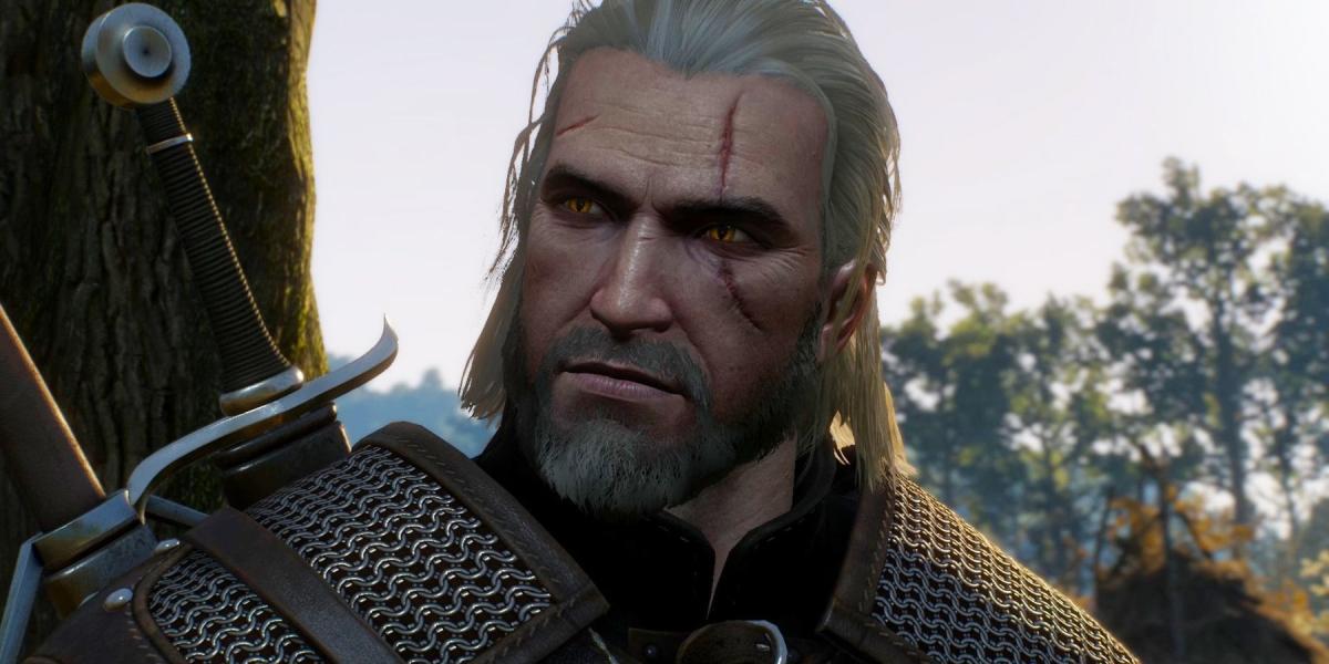 Captura de tela de Geralt de Rivia de The Witcher 3: Wild Hunt