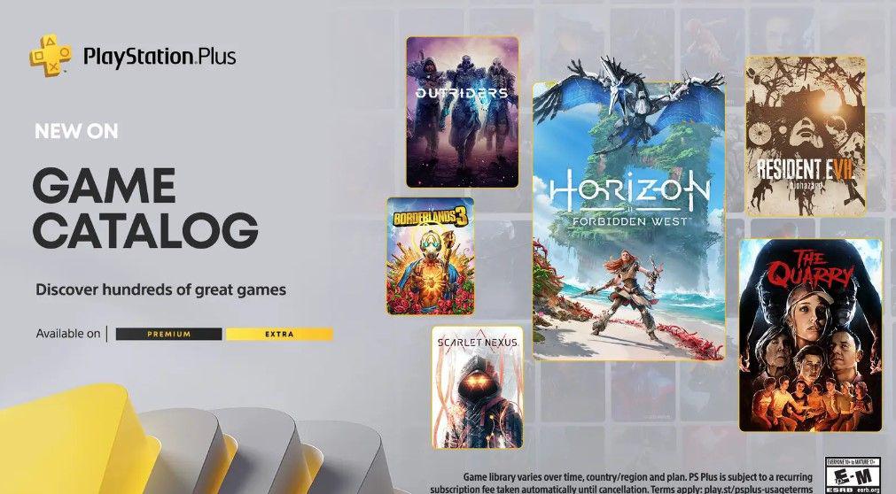 PS Plus Extra e Premium confirmam 17 novos jogos para fevereiro de 2023