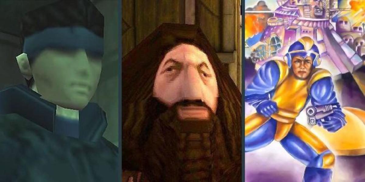 PS1 Hagrid e 9 outros personagens clássicos que são tão ruins que são bons