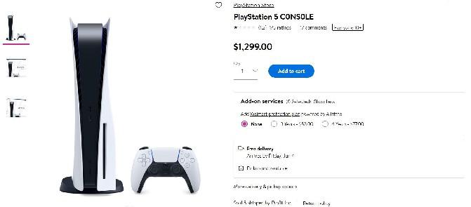 PS5s escalpelados estão sendo revendidos no site do Walmart por preços ridículos