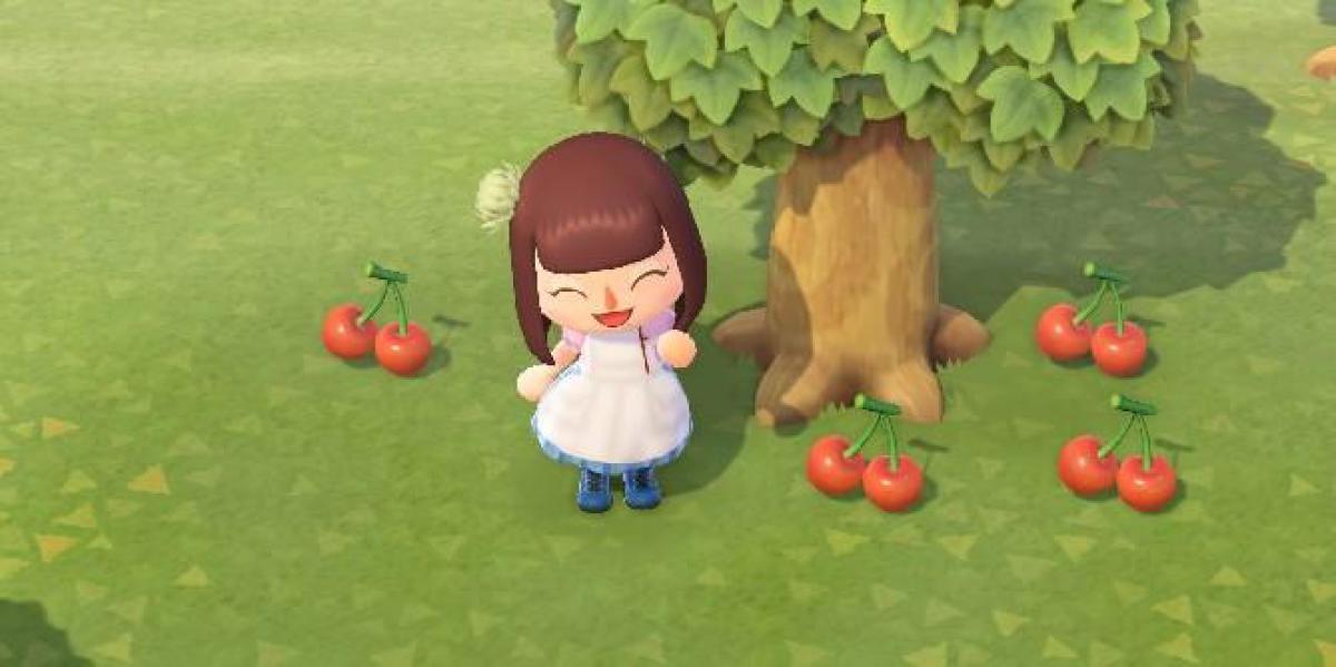 Qual é o objetivo de comer frutas em Animal Crossing: New Horizons