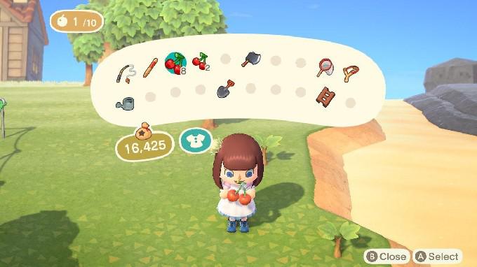 Qual é o objetivo de comer frutas em Animal Crossing: New Horizons