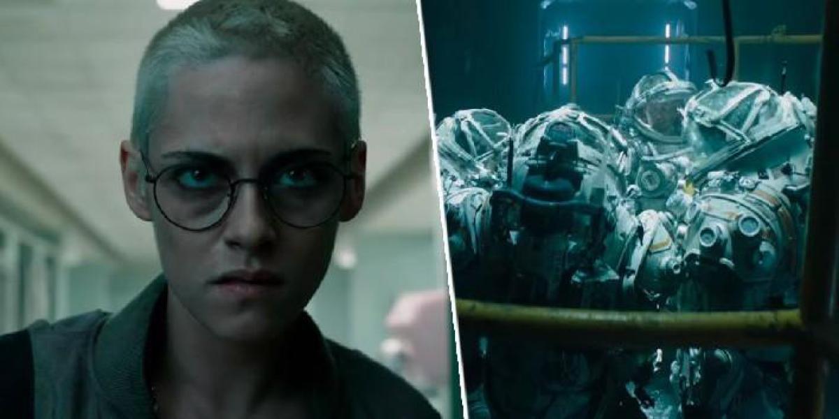 Qual era o monstro no filme de terror de ficção científica de Kristen Stewart, Underwater?
