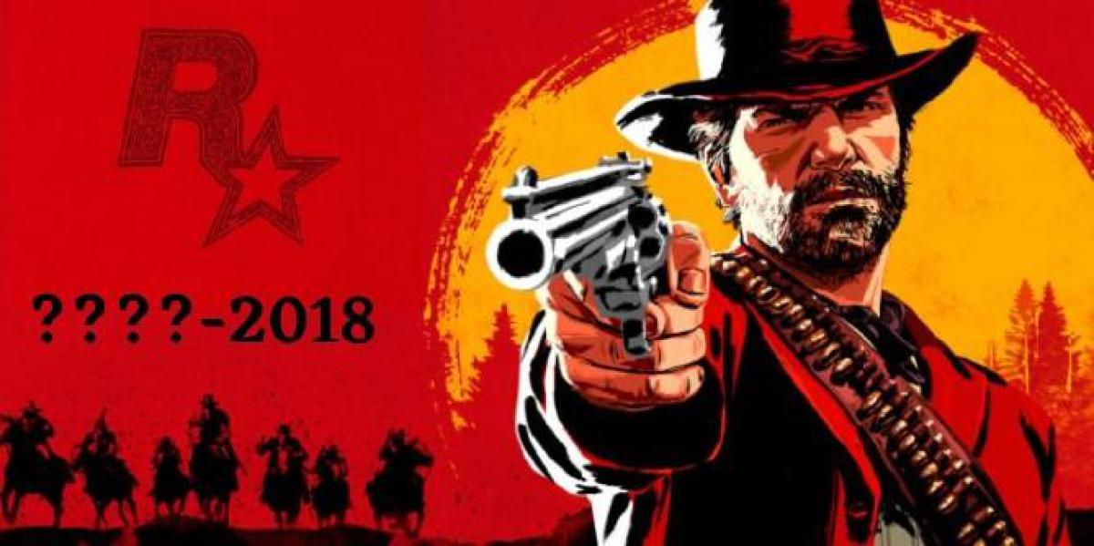 Quanto tempo Red Dead Redemption 2 estava em desenvolvimento?