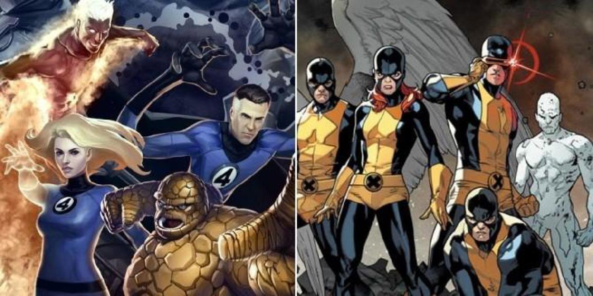 Quarteto Fantástico deve receber tratamento com os Guardiões da Galáxia, X-Men deve receber Vingadores