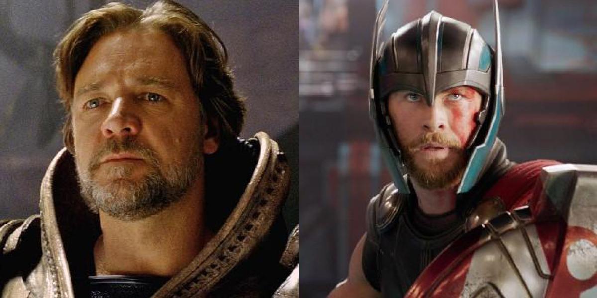 Que personagem Russell Crowe poderia estar interpretando em Thor: Love and Thunder?