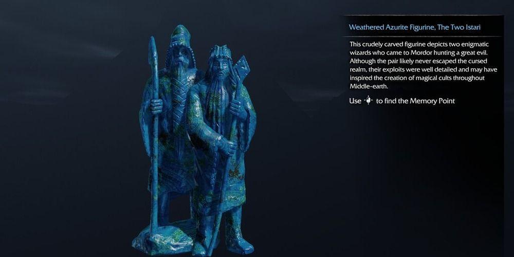 Azurite Figurine captura de tela The Blue Wizards