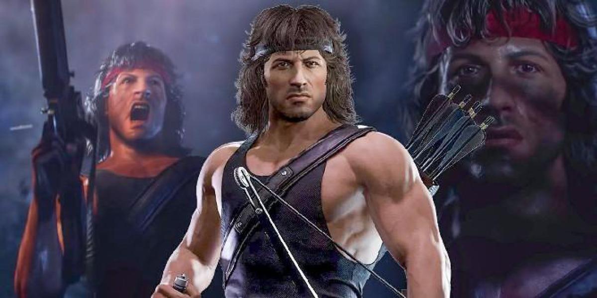 Rambo de Mortal Kombat 11 se encaixa no jogo melhor do que você pensa