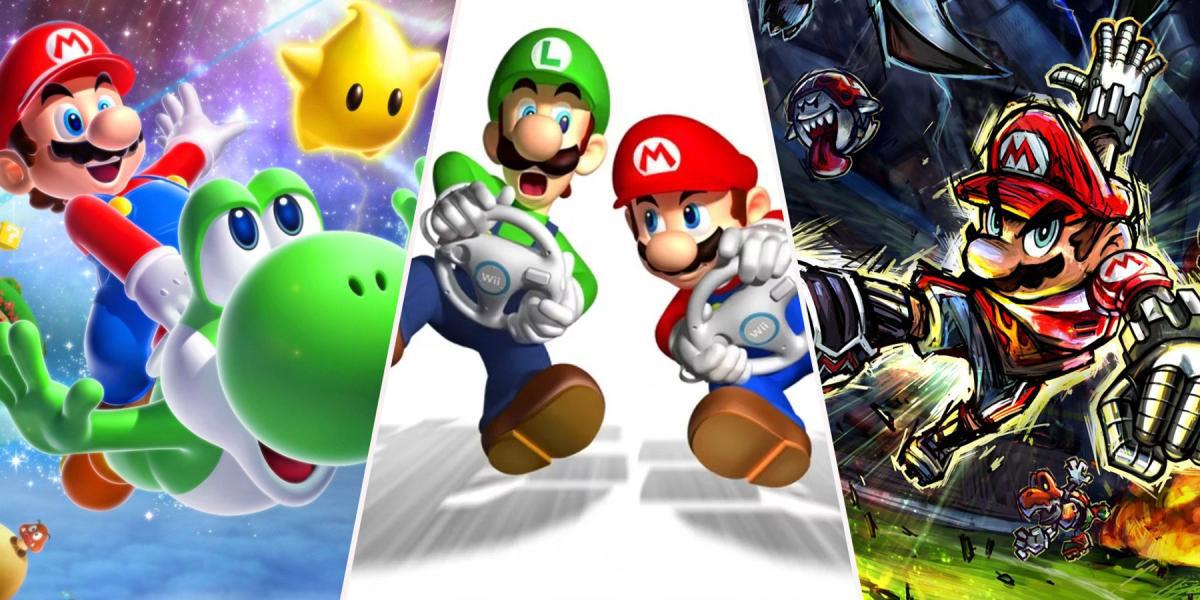 Ranking dos jogos do Mario no Wii