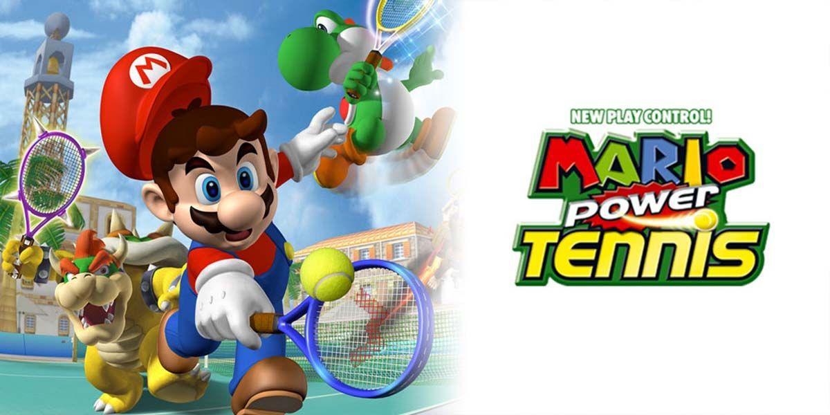 Novo controle de reprodução! Mario Power Tênis