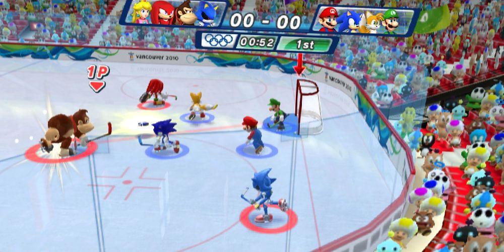 Mario & Sonic nos Jogos Olímpicos de Inverno de 2009 wii