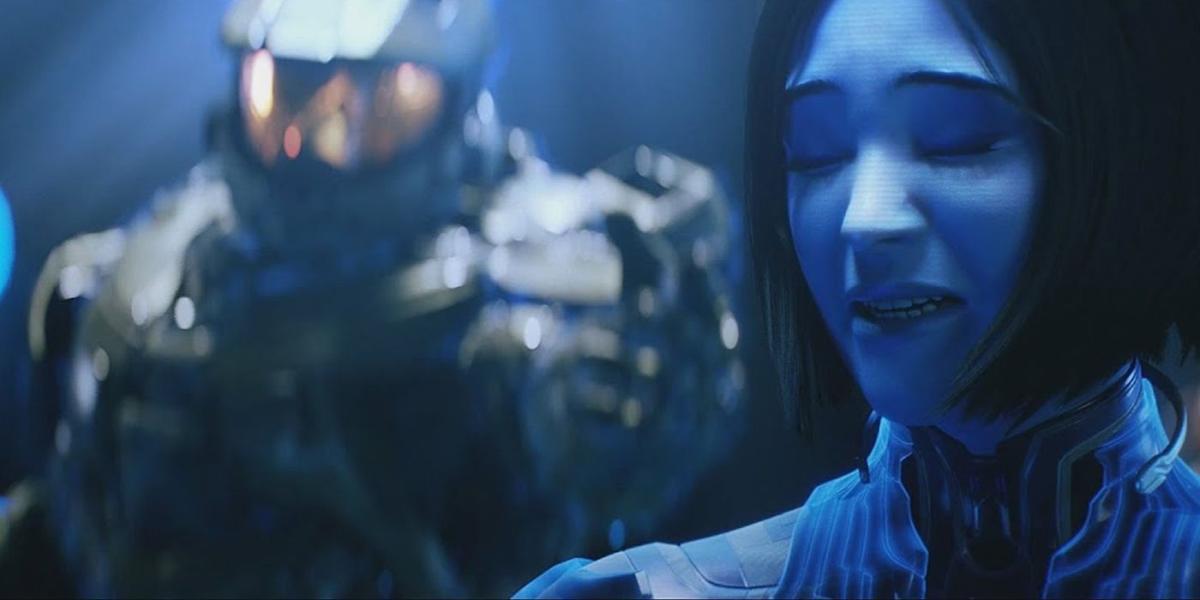 Cortana e Master Chief em Halo 5 Guardians