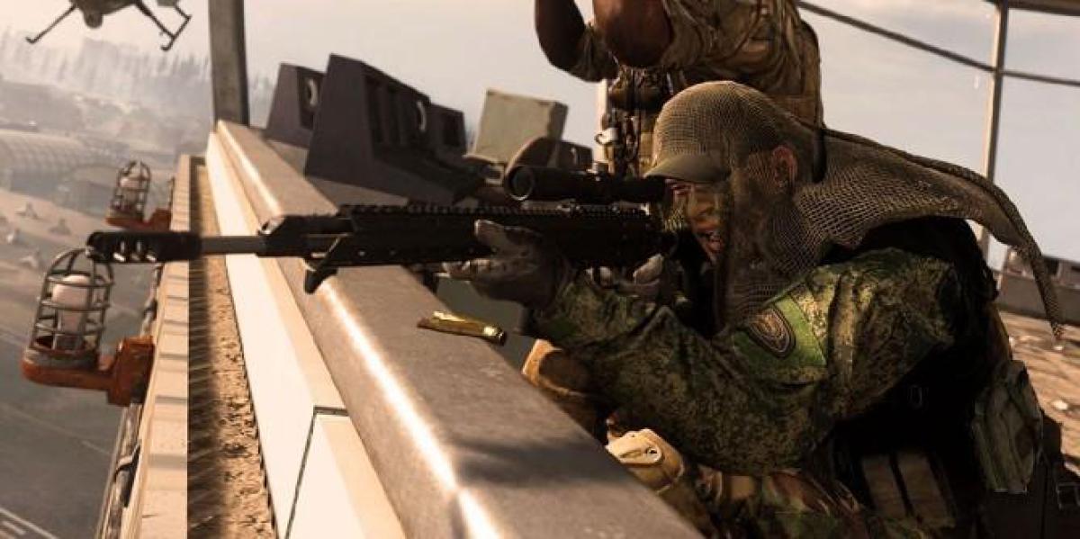 Raven Software analisando Call of Duty: Warzone No-Glint Sniper Rifle Bug