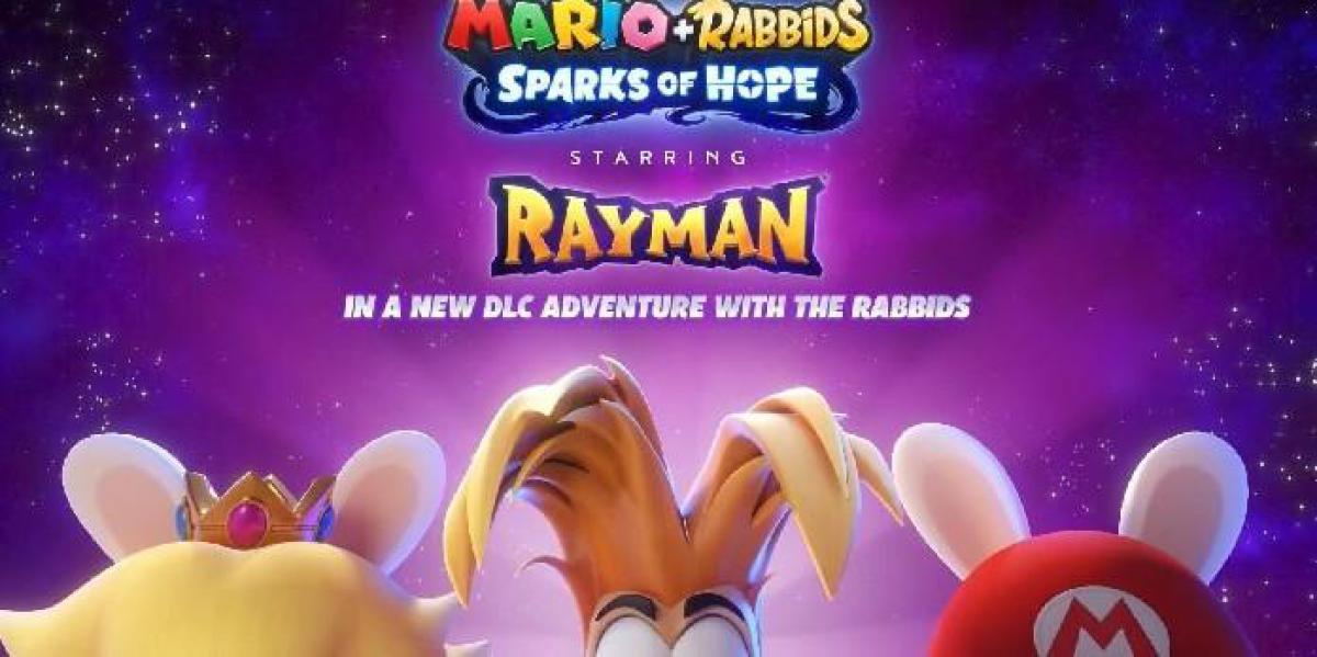 Rayman é um personagem DLC perfeito para Mario + Rabbids Sparks of Hope