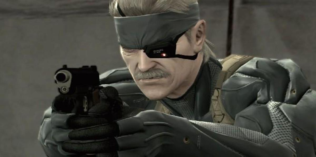 Razão pela qual Metal Gear Solid 4 nunca chegou ao Xbox revelado