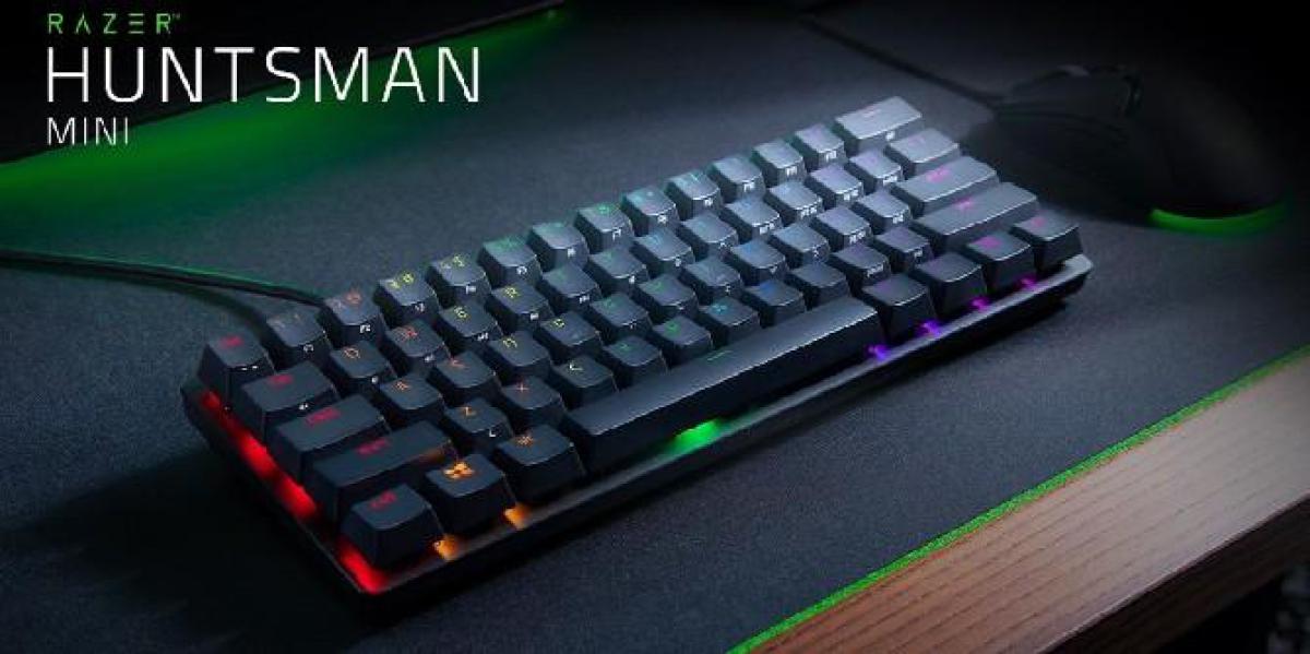 Razer revela novo mini teclado Huntsman