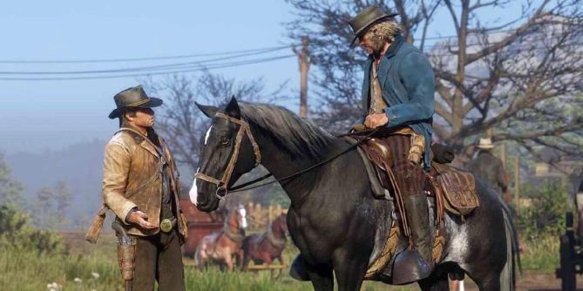 Red Dead Redemption 2: Cavalo impaciente arruina o resgate de reféns de Arthur
