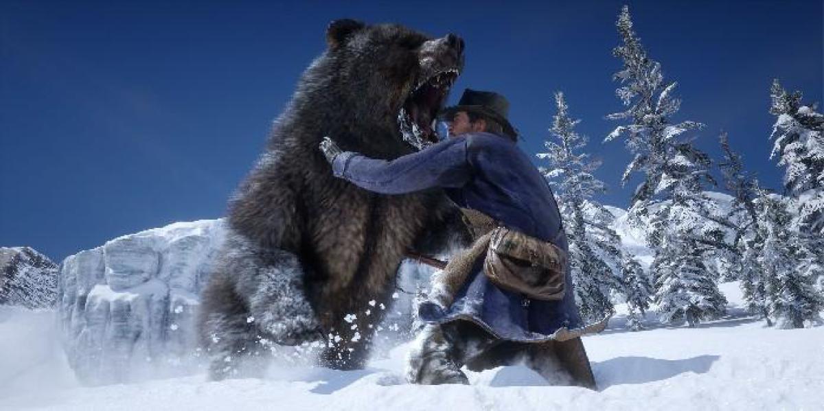 Red Dead Redemption 2 Clip é um lembrete de por que os jogadores nunca devem subestimar os ursos