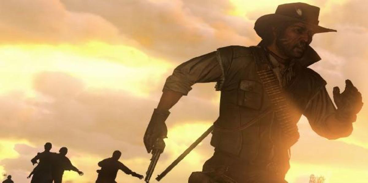 Red Dead Redemption 2 Desenho imagina Arthur em Undead Nightmare
