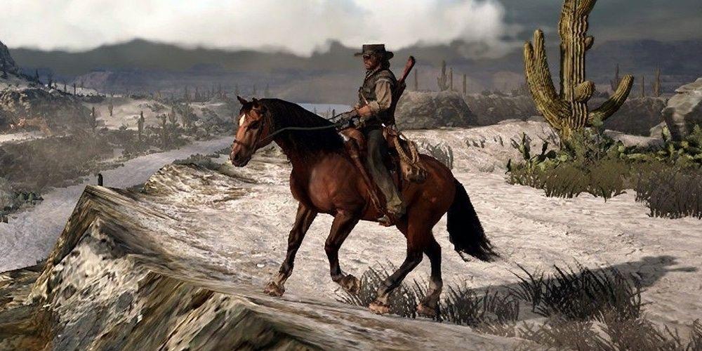 Equitação em Red Dead Redemption