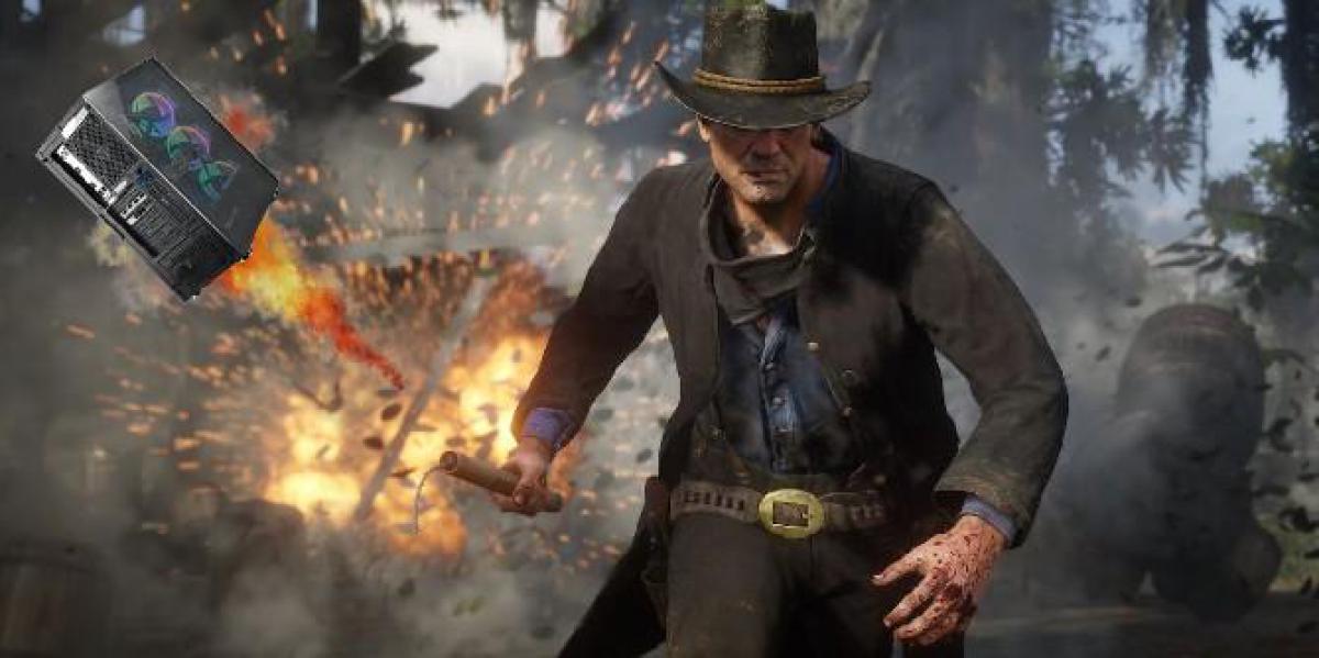 Red Dead Redemption PC Case Mod é Literal Dynamite