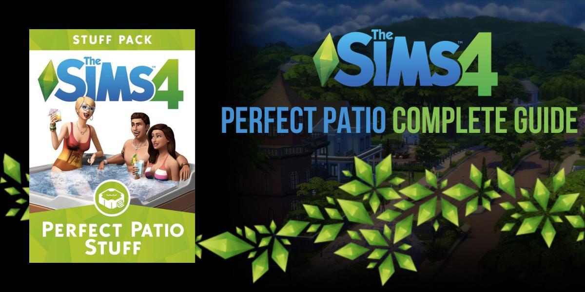 Relaxe ao ar livre com banheiras de hidromassagem no The Sims 4: Guia Completo do Pátio Perfeito
