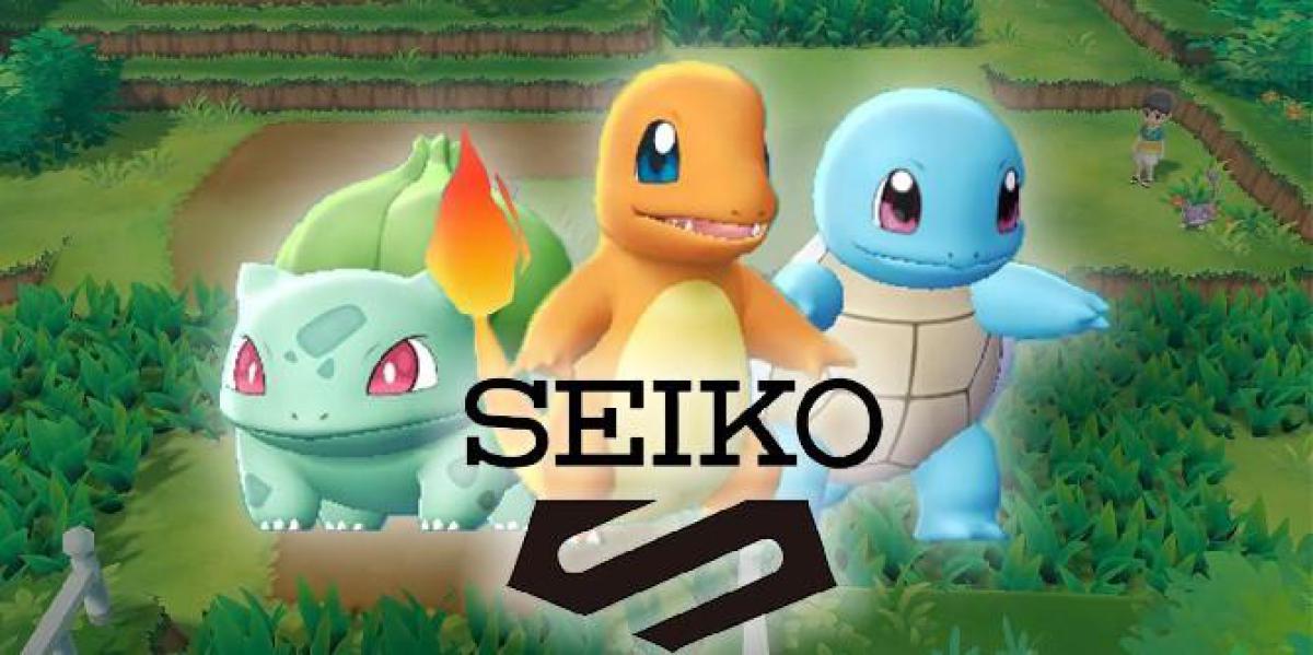 Relógios Pokemon de edição limitada da Seiko serão lançados no próximo mês