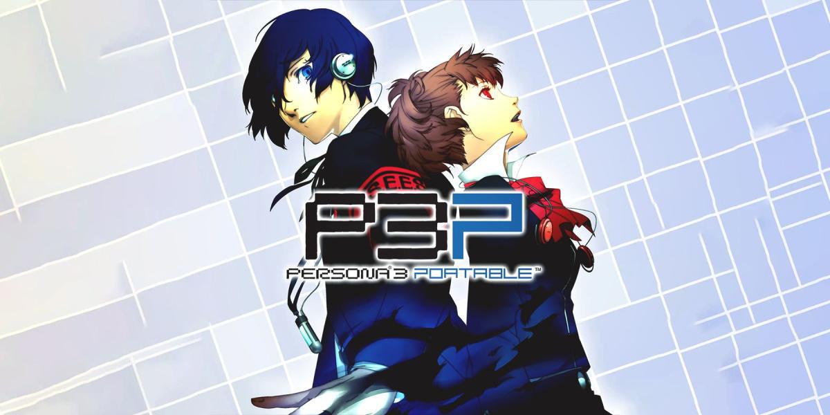 Persona 3 Portable MC e FeMC Games wfu ampliam a arte da capa