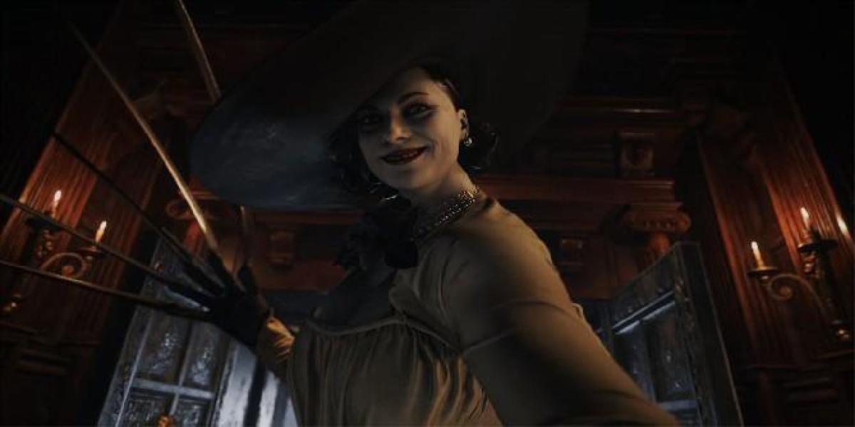 Resident Evil Village Lady Dimitrescu causaria danos reais se ela pisasse em você
