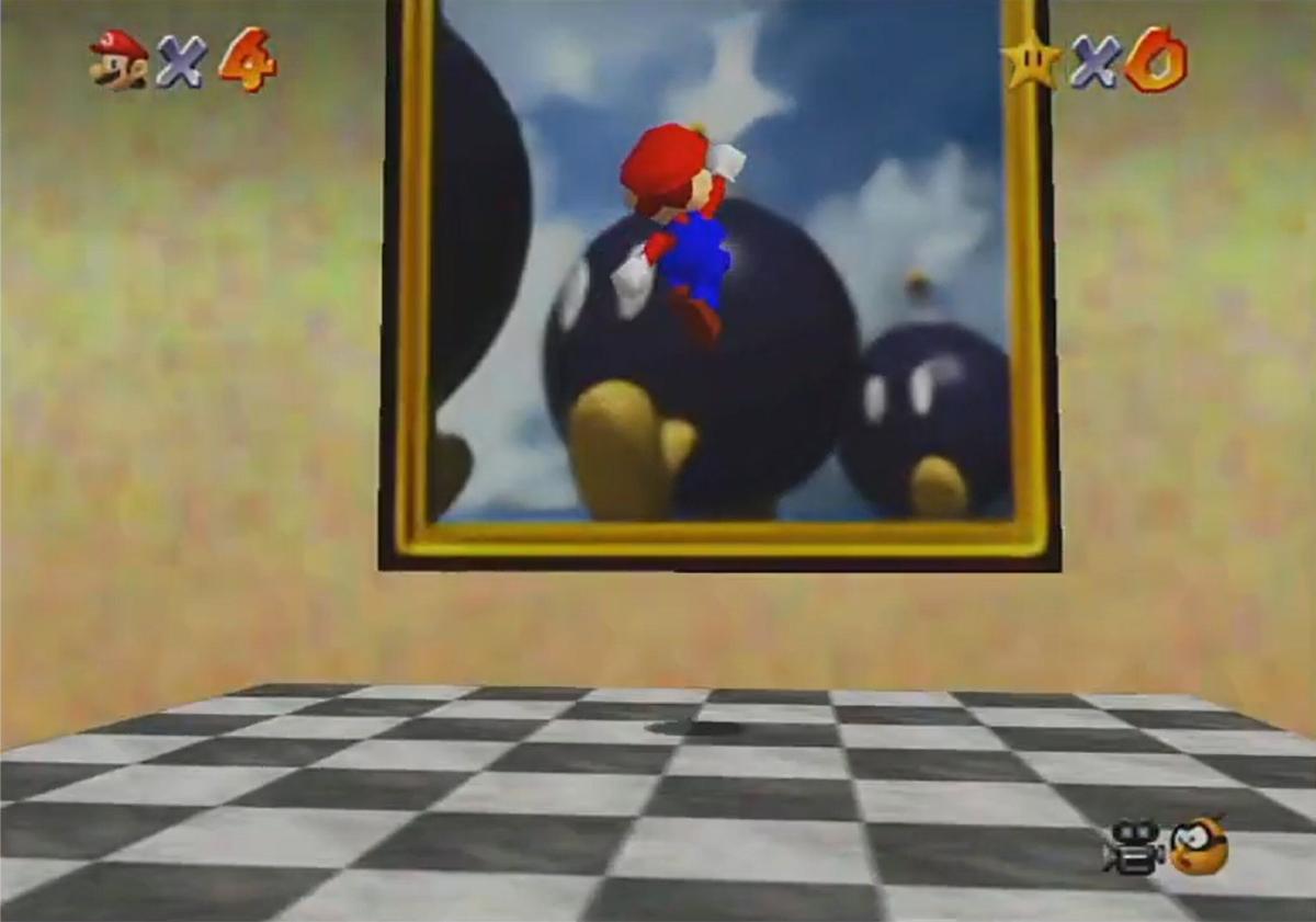 Mario 64 Pintura