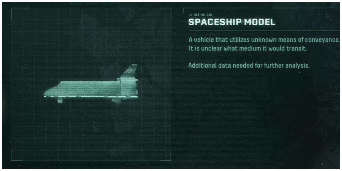 Modelo de nave espacial de retorno