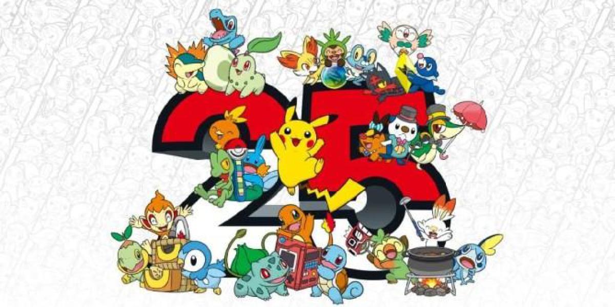 Revelada a coleção de 25 anos de Pokemon TCG
