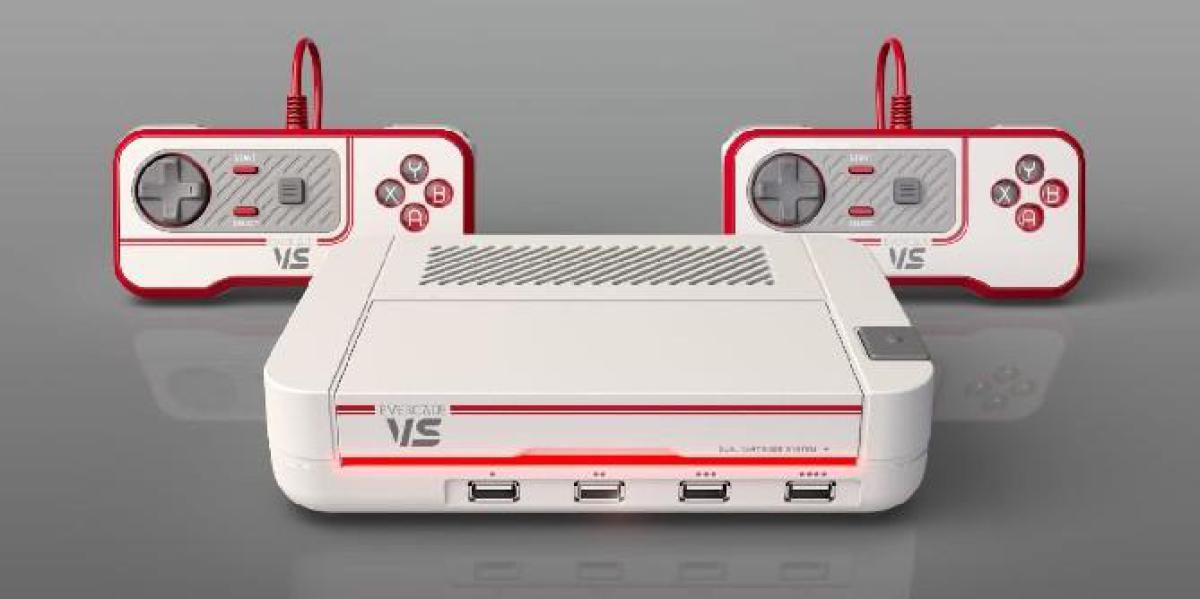 Revelado o console retro do Evercade VS