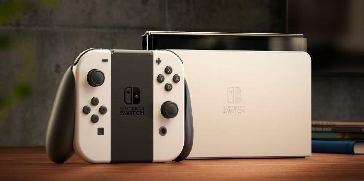 Revelado o primeiro Switch OLED de edição especial da Nintendo