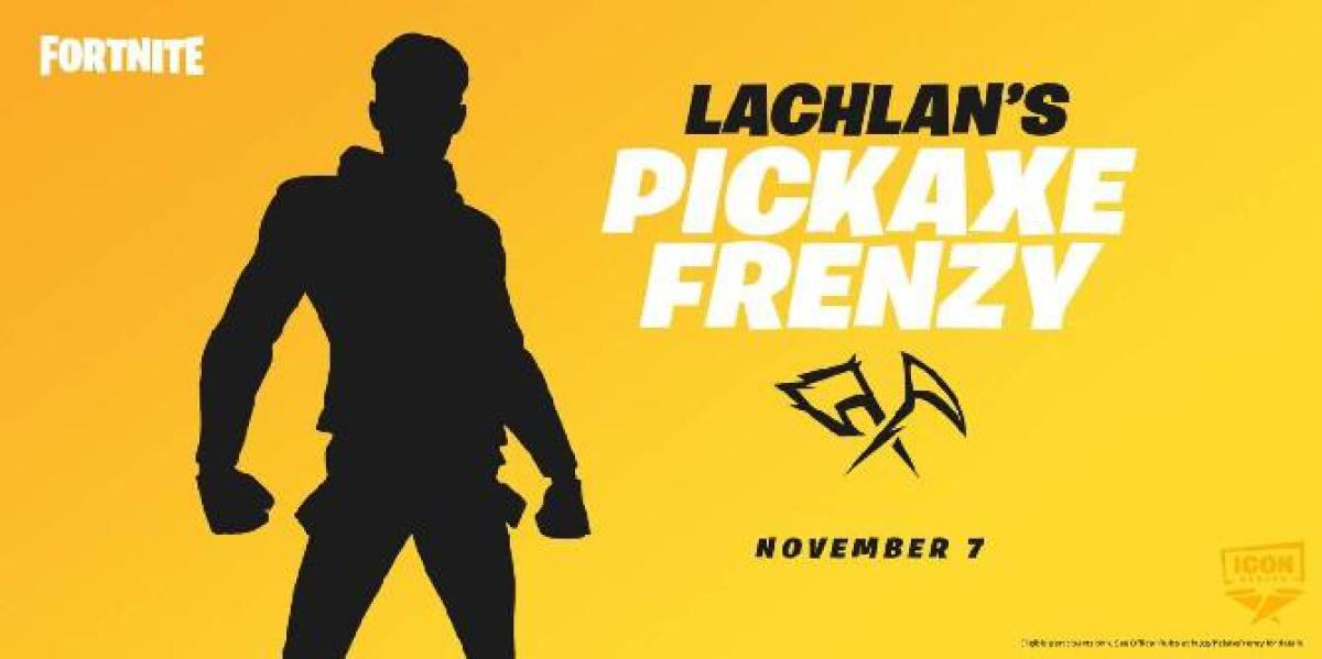 Revelado o torneio Pickaxe Frenzy de Fortnite Lachlan