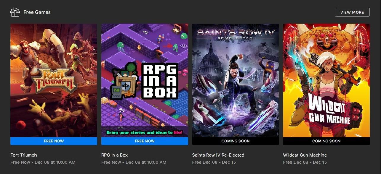 Revelados os jogos grátis da Epic Games Store para 8 de dezembro