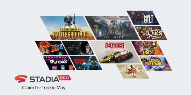 Revelados os jogos gratuitos do Google Stadia Pro para maio de 2020