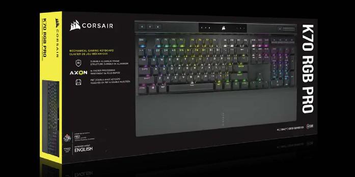 Revisão do teclado Corsair K70 RGB Pro