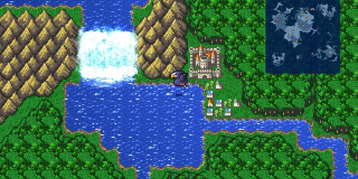 Final Fantasy 4 Pixel Remaster chocobo preto