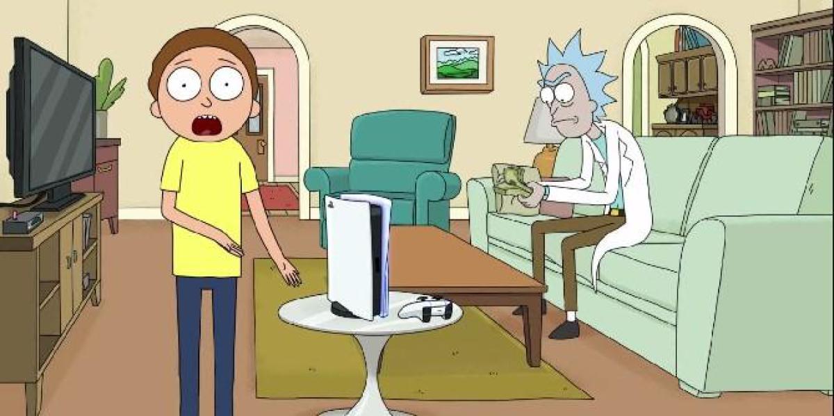 Rick e Morty dizem obter um PlayStation 5 ou não, tanto faz