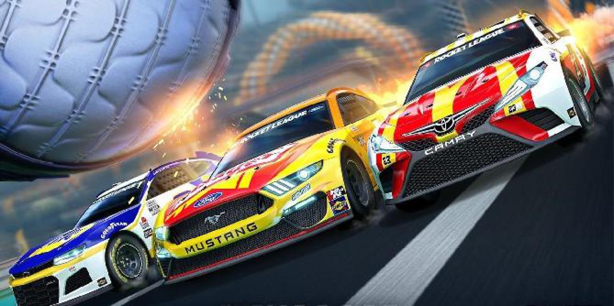 Rocket League adiciona DLC do pacote de fãs da NASCAR 2021