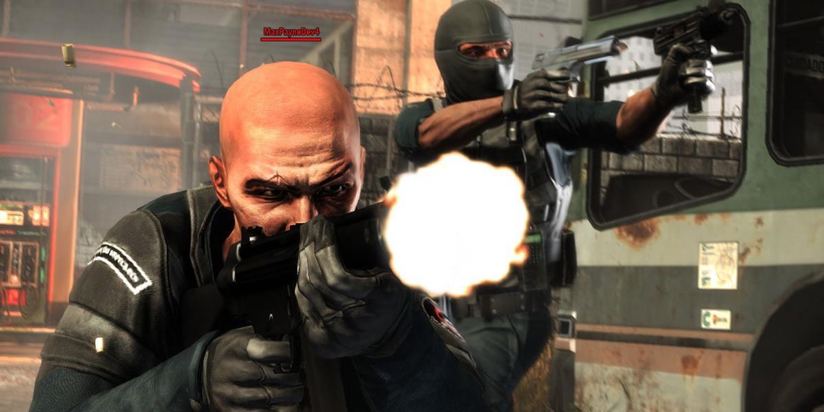 Captura de tela multijogador de Max Payne 3